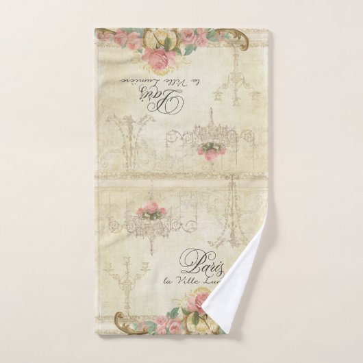 Rozen Paris Parisian Chandelier  Elegant Bad Handdoek (Handdoek)