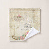 Rozen Paris Parisian Chandelier  Elegant Bad Handdoek (Wasdoekje)
