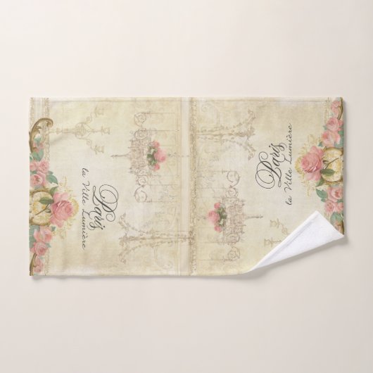 Rozen Paris Parisian Chandelier  Elegant Bad Handdoek (Handdoek)