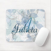 Rozen pastel Monogram Muismat (Met muis)