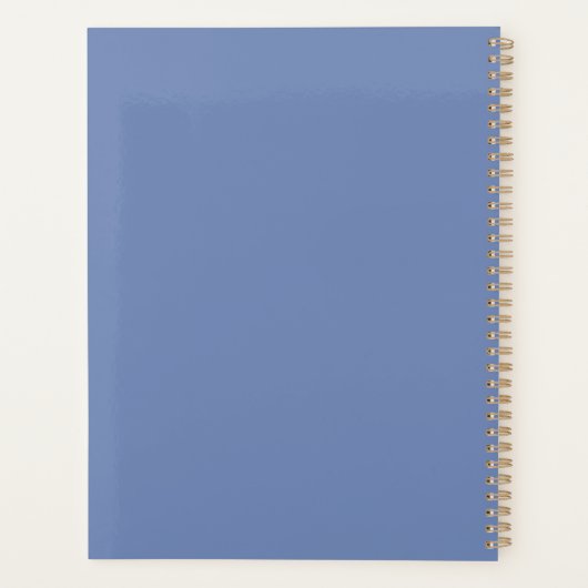 Rozen pastelluxe planner (Achterkant)