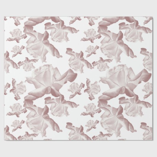 rozen patroon cadeaupapier (Vlak)