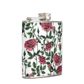 Rozen patroon heupfles (Rechts)