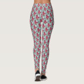 Rozen patroon leggings ontwerp (Achterkant)