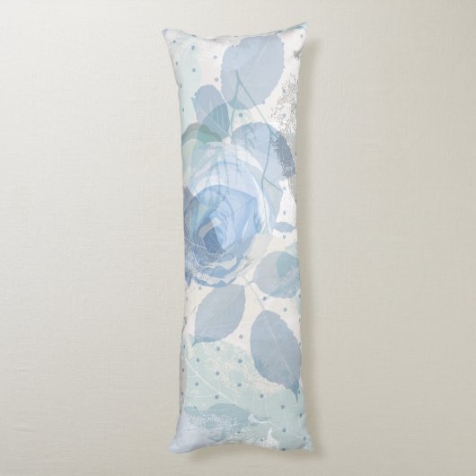 Rozen patroon luxeontwerp lichaamskussen (Achterkant (Verticaal))