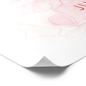 Rozen Pensioenpartij Welkomstbord Poster (Hoek)