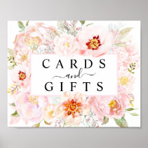 Rozen Peony Blush Pink Kaarten & Gifts Sign