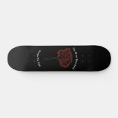 Rozen Persoonlijk Skateboard (Horizontaal)