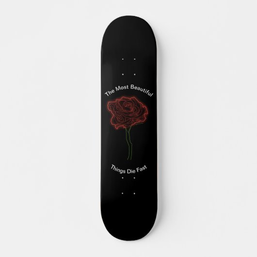 Rozen Persoonlijk Skateboard (Voorkant)
