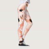 Rozen, pioenen en bladeren, waterverf. leggings (Rechts)