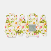 Rozen Pioenrozen 60e Verjaardag Bedankt Favor Box Bedankdoosjes (Uitgevouwen)