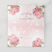 Rozen Plaatskaartje (Buitenkant ongevouwen)