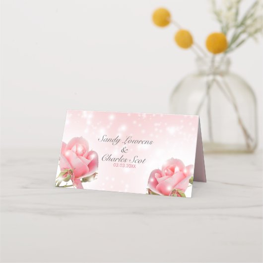 Rozen Plaatskaartje (Achterkant)