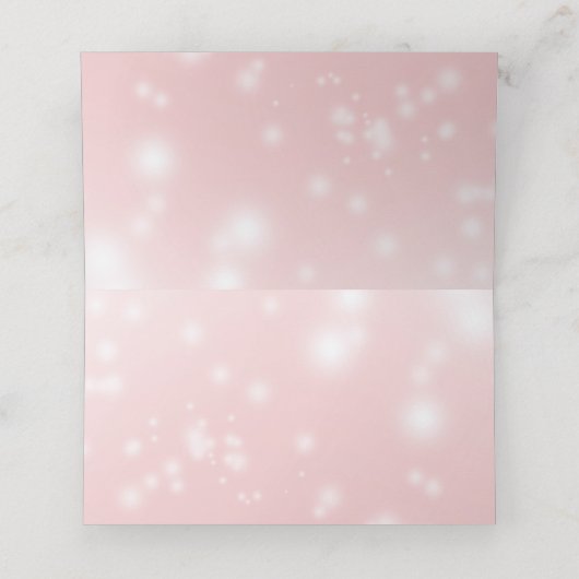 Rozen Plaatskaartje (Binnenkant ongevouwen)