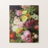 Rozen, pony's en andere bloemen, Nederlandse fijne Legpuzzel (Verticaal)