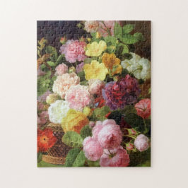 Rozen, pony's en andere bloemen, Nederlandse fijne Legpuzzel