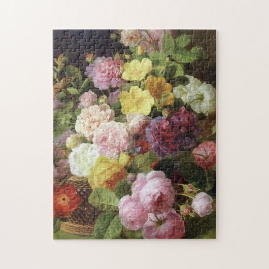 Rozen, pony's en andere bloemen, Nederlandse fijne Legpuzzel (Verticaal)