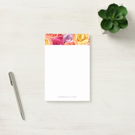 Rozen Post-it® Notes (Kantoor)