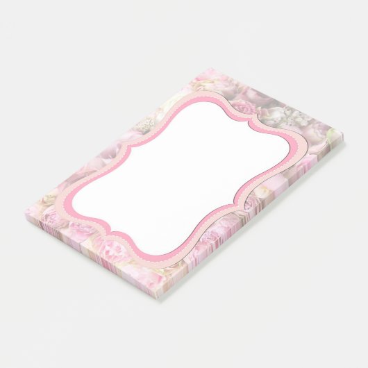 Rozen Post-it® Notes (Schuin)