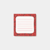 Rozen Post-it® Notes (Voorkant)