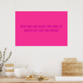 Rozen Poster (Keuken)