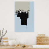 rozen poster (Keuken)