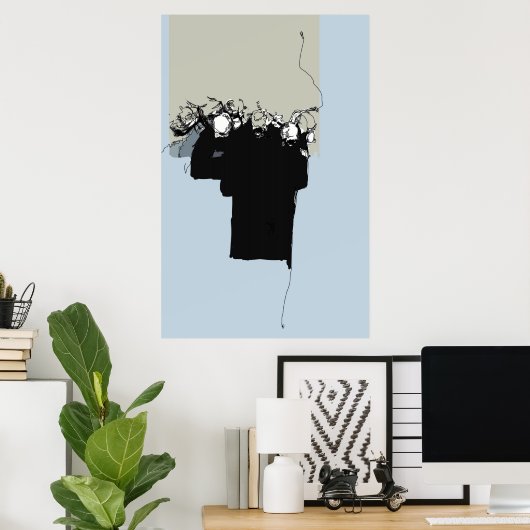 rozen poster (Thuiskantoor)