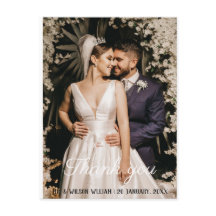 Rozen poster bruiloft dank u geweldig