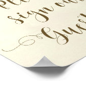 rozen poster van de griekse bruiloft (Hoek)