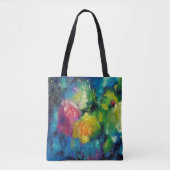 Rozen, prachtige kunstschilderkunst tote bag (Voorkant)