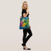 Rozen, prachtige kunstschilderkunst tote bag (Op model)