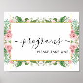 Rozen Programma's Neem Eén Bord Poster  (Voorkant)