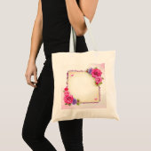 rozen puntzak tote bag (Voorkant (product))