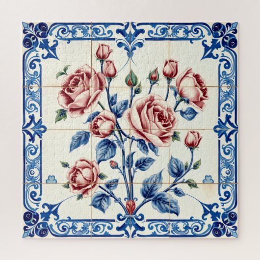 rozen puzzeltuin legpuzzel (Verticaal)