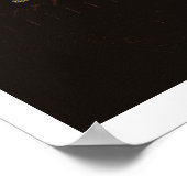 Rozen raam boven de westdeur, met scènes diepgaand poster (Hoek)