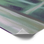 Rozen raam - Painterly Stilleven ontwerp Poster (Hoek)