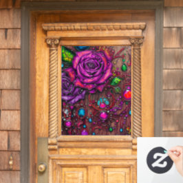 Rozen Raamsticker