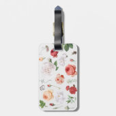 ROZEN REIZEN BAGAGELABEL (Achterkant verticaal)