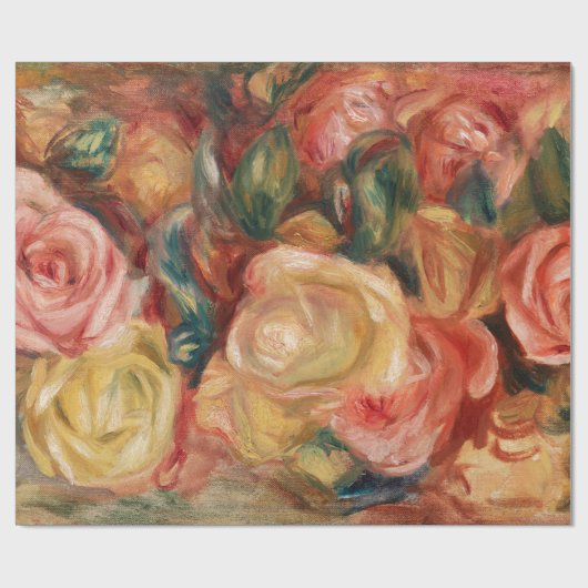 Rozen - Renoir impressionistisch lakpapier Cadeaupapier (Vlak)