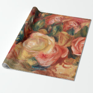 Rozen - Renoir impressionistisch lakpapier Cadeaupapier