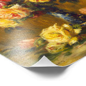 Rozen renoveren in een Vase-printer Foto Afdruk (Hoek)