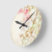 Rozen Ribbons en kant Ronde Klok (Hoek)