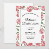 Rozen & Romance: een Vrijgezellenfeest Kaart (Voorkant / Achterkant)