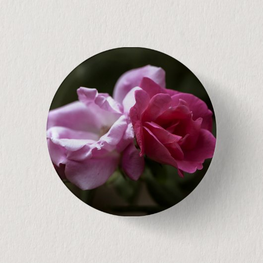 Rozen Ronde Button 3,2 Cm (Voorkant)