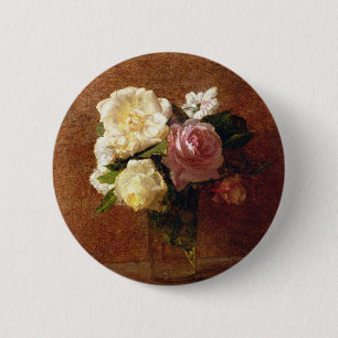 Rozen Ronde Button 5,7 Cm