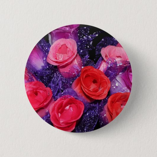rozen ronde button 5,7 cm (Voorkant)