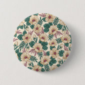 Rozen Ronde Button 5,7 Cm (Voorkant)