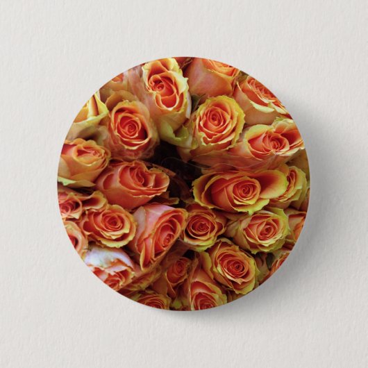 Rozen Ronde Button 5,7 Cm (Voorkant)