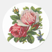  ROZEN RONDE STICKER (Voorkant)
