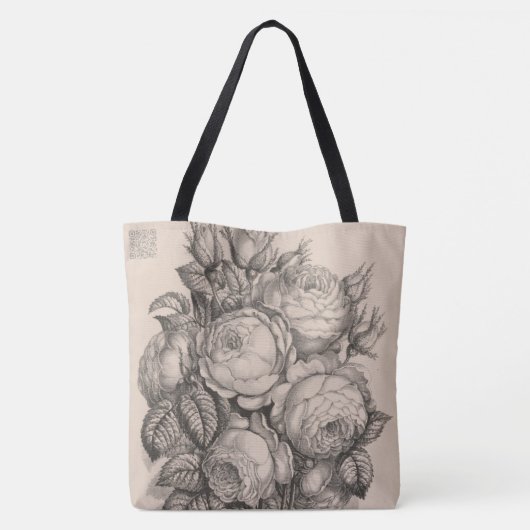 Rozen & Rosebuds 02 Tote Bag (Achterkant)